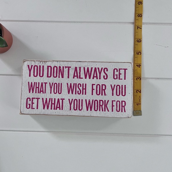 Wooden sign decor - Picture 4 of 5